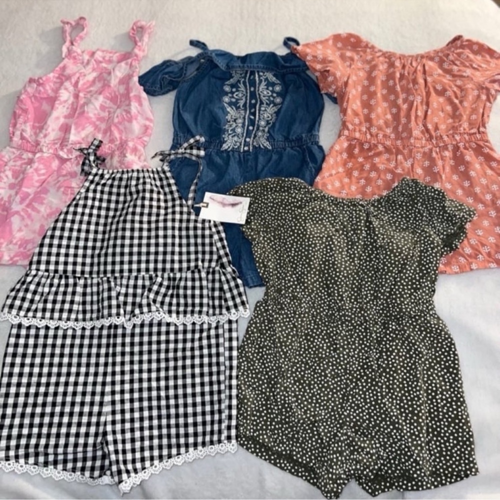 Kids Romper Bundle Size 4T
